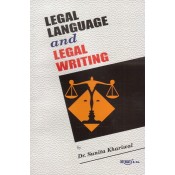 Aarti & Company's Legal Language and Legal Writing by Dr. Sunita Khariwal